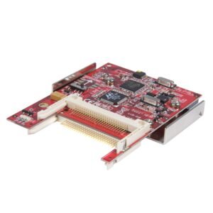 2.5in SATA or USB to Dual Compact Flash SSD Adapter with RAID