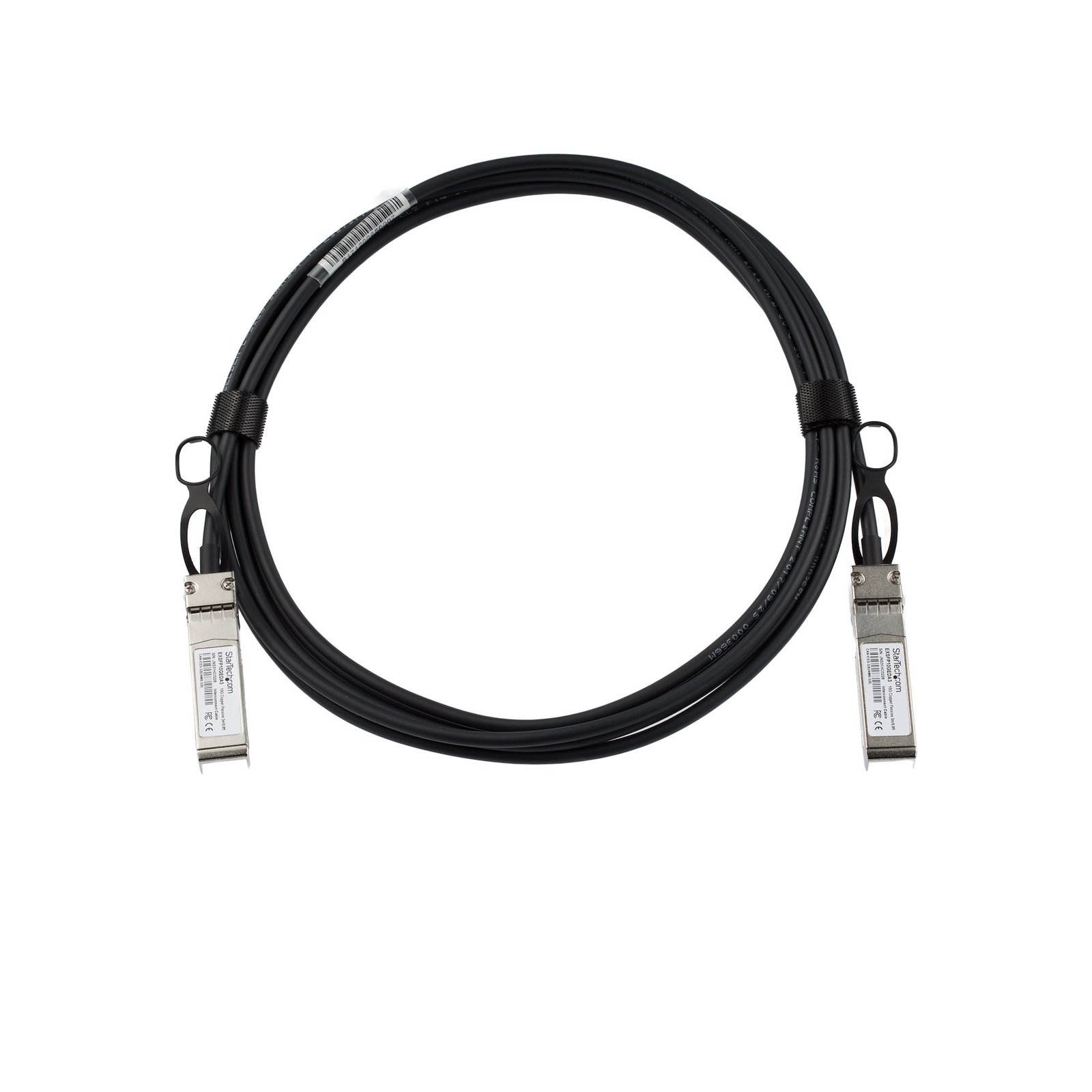 Juniper EX-SFP-10GE-DAC-3M Compatible 3m 10G SFP+ to SFP+ Direct Attach Cable Twinax - 10GbE SFP+ Copper DAC 10 Gbps Low Power Passive Mini GBIC/Transceiver Module DAC - Image 2