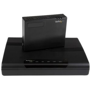 1-Port to 4-Port VDSL2 Ethernet Extender Kit Over Single-Pair Wire - 10/100Mbps - 1km