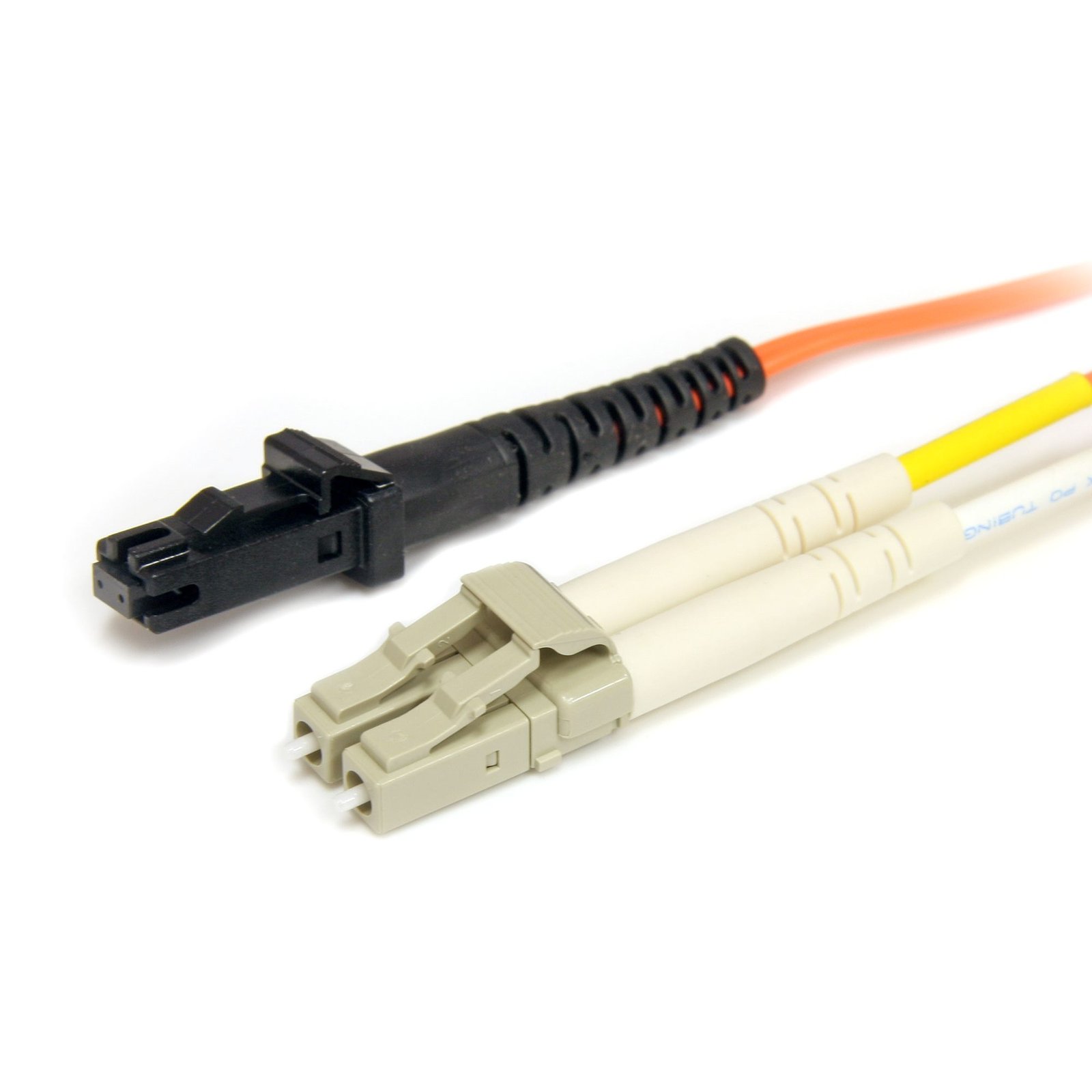 1m Fiber Optic Cable - Multimode Duplex 50/125 LSZH Fiber Jumper Cord - LC/MTRJ