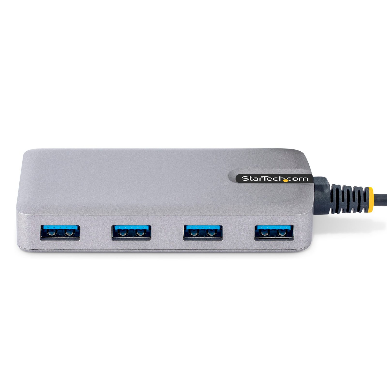 4-Port USB Hub - USB 3.0 5Gbps, Bus Powered, USB-A to 4x USB-A Hub w/ Optional Auxiliary Power Input - Portable Desktop/Laptop USB Hub, 1ft/30cm Cable, USB Expansion Hub - Image 3