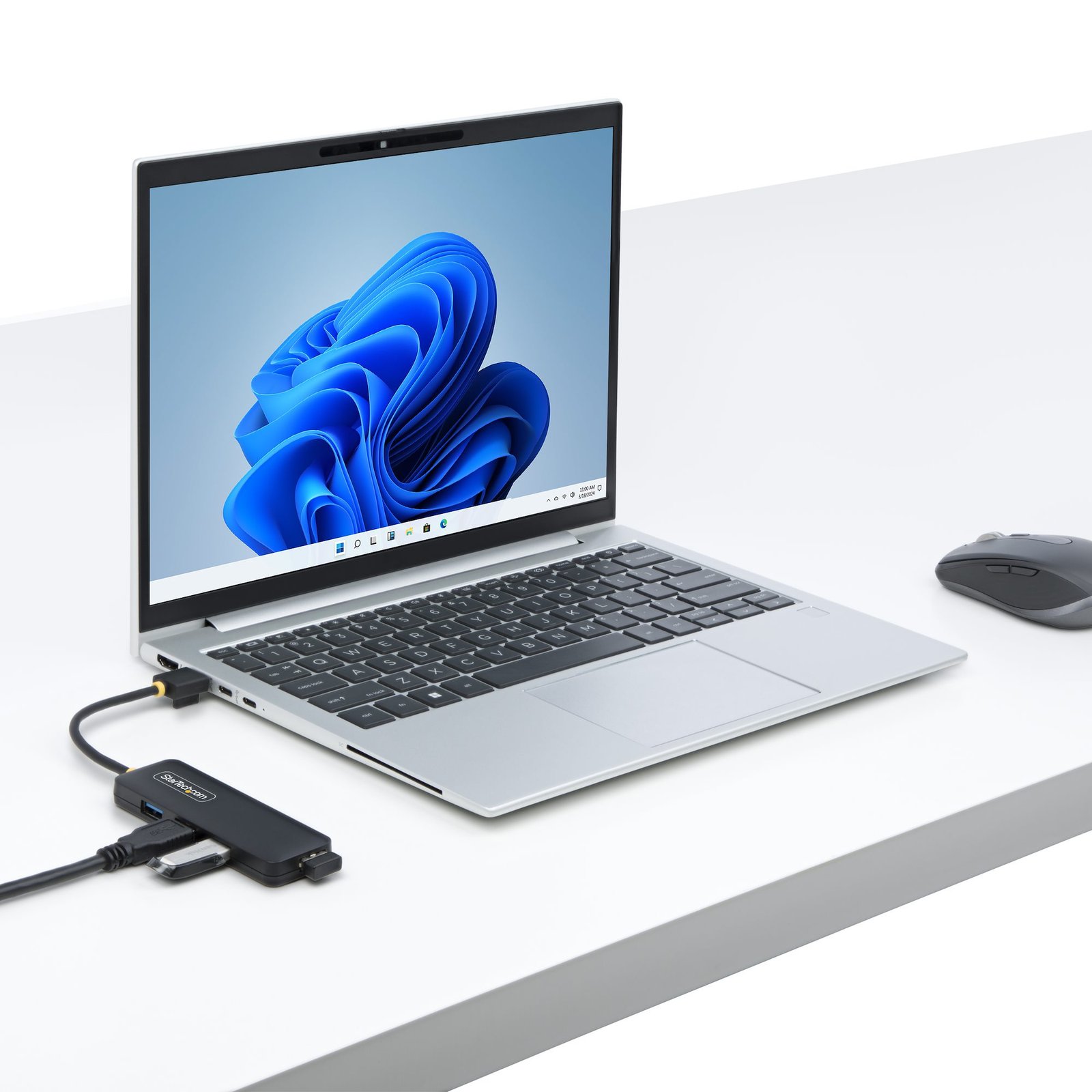 4-Port USB-A Hub, 5Gbps, Bus Powered, Small Travel Mini USB Hub, Multi-Port USB 3.0 Splitter, Portable USB Hub, Overcurrent Protection (OCP) - Image 7