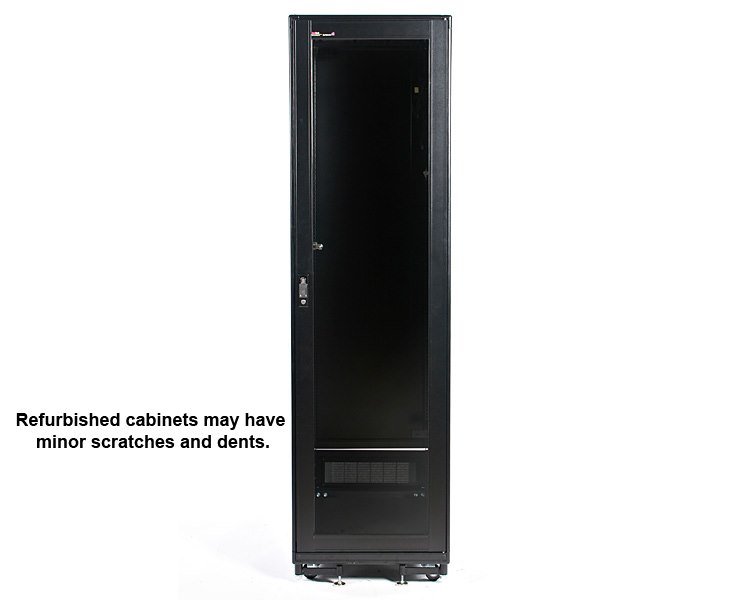 Refurbished 41U 36in Black Server Rack Cabinet