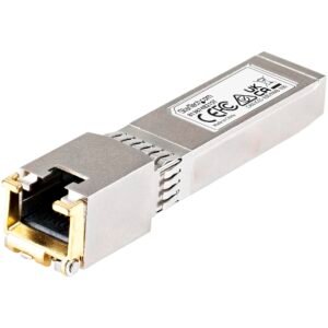 HPE 813874-B21 Compatible SFP+ Module - 10GBASE-T - SFP to RJ45 Cat6/Cat5e - 10GE Gigabit Ethernet SFP+ - RJ-45 30m - HPE BladeSystem