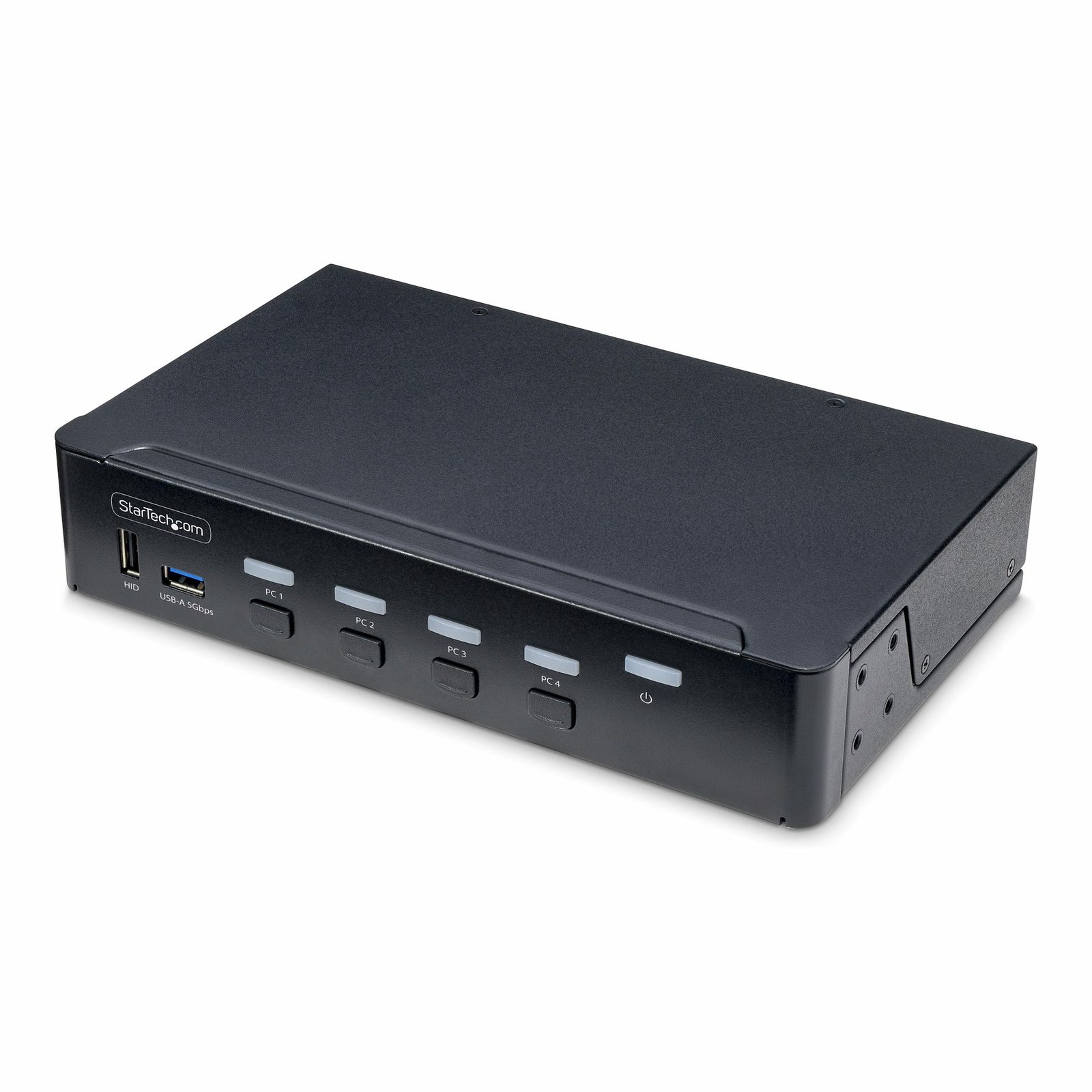 4-Port DisplayPort KVM Switch, Single 4K 60Hz Monitor, 6x USB Ports, Push-Button & Hotkey Switching, DisplayPort 1.2, OS Independent, TAA Compliant - Image 2