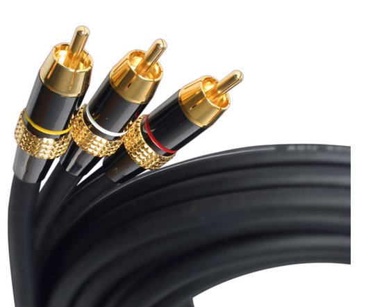 6 ft Composite Video and RCA Audio cable - Image 2