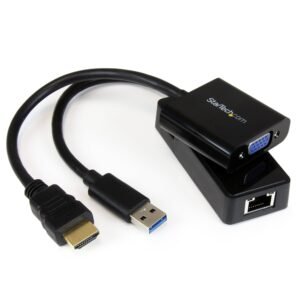 Acer Aspire S7 Ultrabook HDMI to VGA and USB 3.0 Gigabit Ethernet Accessory Bundle