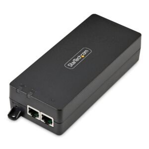 1-Port 10Gbps PoE++ Injector, 90W, 2.5/5/10G Ethernet/10/100/1000M, PoE++ (802.3af/at/bt), Wall Mountable, Unmanaged Inline Power Over