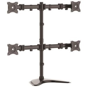 Quad-Monitor Desktop Stand - Articulating - For up to 27" (17.6lb/8kg) Displays