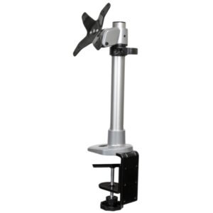 Single-Monitor Desk Mount - Height Adjustable - Steel - For up to 34" (30.9lb/14kg) Displays - TAA