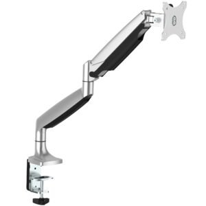 Desk Mount Monitor Arm - Heavy Duty Ergonomic VESA Monitor Arm - Single 32" (19.8lb/9kg) Display - Full Motion, Height Adjustable