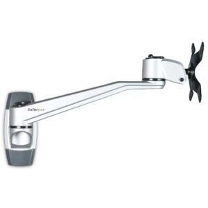 Wall-Mount Monitor Arm - 10.2” (26 cm) Swivel Arm - Premium - For up to 34" (30.9lb/14kg) Displays - TAA