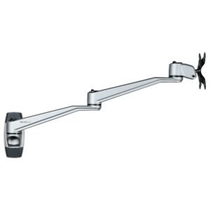 Wall Mount Monitor Arm - Articulating Ergonomic VESA Wall Mount Monitor Arm - 20" (52cm) Long - Single Display up to 34" (30.9lb/14kg)