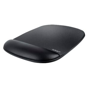 Mouse Pad with Hand rest, 6.7x7.1x 0.8in (17x18x2cm), Ergonomic Mouse Pad with Wrist Support, Desk Wrist Pad w/ Non-Slip PU Base, Cushioned