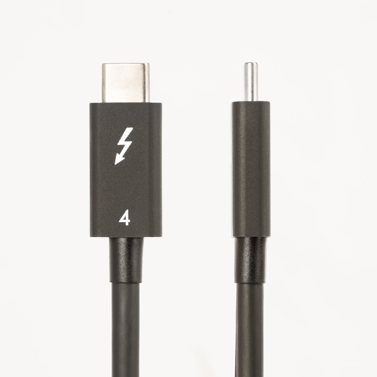 3.3ft (1m) Thunderbolt 4 Cable - 40Gbps - 100W PD - 4K/8K Video - Intel-Certified Thunderbolt Cable - Compatible w/ USB4/Thunderbolt 3/USB 3.2/USB Type-C/DisplayPort - Image 2