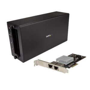 Thunderbolt 3 to 2-port 10GbE NIC Chassis