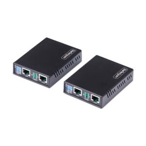 10/100 Ethernet Extender Kit, Up to 0.5Mi (800M), Long-Range LAN over Single Pair Wire/Phone Line/RJ45 UTP, Ethernet Booster For IP