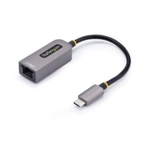 2.5GbE USB-C to Ethernet Adapter, NBASE-T NIC, USB 3.0 Type-C 2.5/1G Multi Speed Network, Thunderbolt Compatible, Windows & Mac