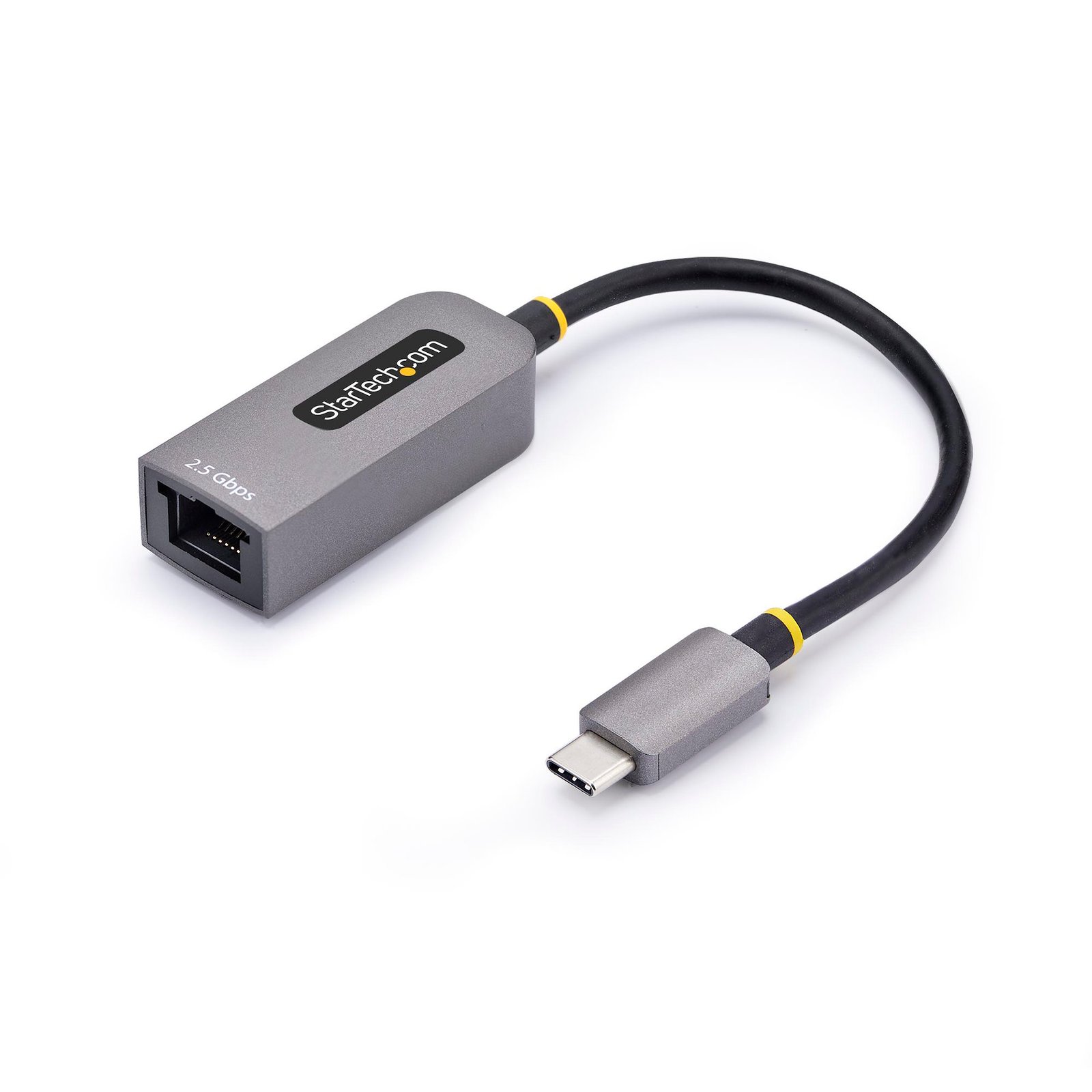 2.5GbE USB-C to Ethernet Adapter, NBASE-T NIC, USB 3.0 Type-C 2.5/1G Multi Speed Network, Thunderbolt Compatible, Windows & Mac