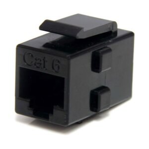 Cat 6 RJ45 Keystone Jack Network Coupler - F/F