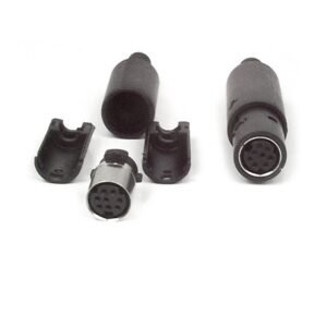 8 MiniDIN Female Solder Connector