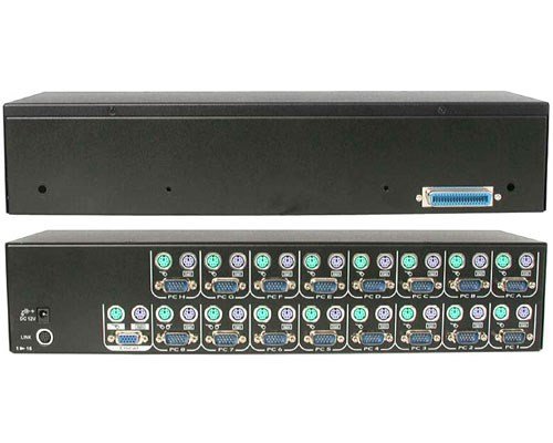 16 Port KVM Switch Module for 1UCABCONS Command Console