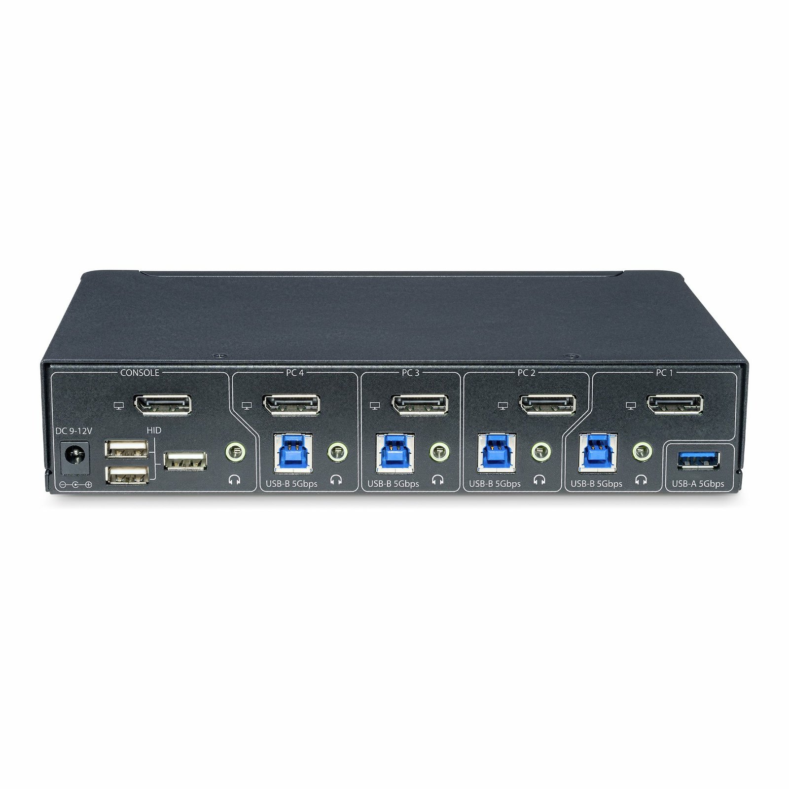 4-Port DisplayPort KVM Switch, Single 4K 60Hz Monitor, 6x USB Ports, Push-Button & Hotkey Switching, DisplayPort 1.2, OS Independent, TAA Compliant - Image 4