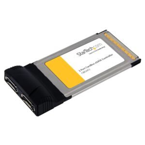 2 Port CardBus eSATA Laptop Controller Adapter Card