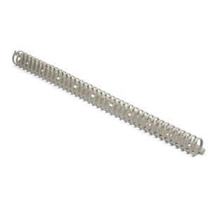Flexible Cable Management Raceway Spine Vertebrae, 1-1/8"(29mm)W x 1"(25mm)H - 20"(0.5m) length, Nylon 66 Network Cable/Power Cord Hider