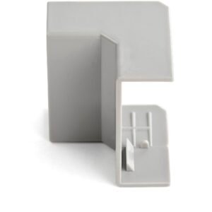 20 Pack Cable Raceway Inside Corner Connectors for CBMWD3816 - Cable Management Accessories - Channel Raceway Fitting - Wiring Duct 90