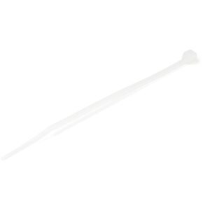 4"(10cm) Cable Ties - 1/16"(2mm) wide, 7/8"(22mm) Bundle Diameter, 18lb(8kg) Tensile Strength, Nylon Self Locking Zip Ties with Curved Tip
