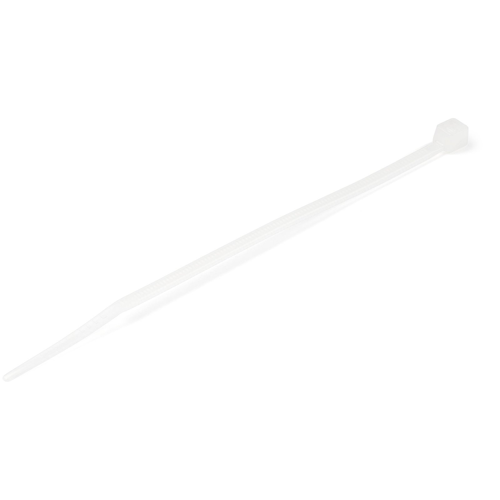 4"(10cm) Cable Ties - 1/16"(2mm) wide, 7/8"(22mm) Bundle Diameter, 18lb(8kg) Tensile Strength, Nylon Self Locking Zip Ties with Curved Tip