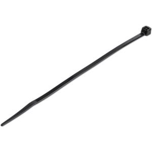 1000-Pack 6"(15cm) Cable Ties - 1/8"(3.6mm) wide, 1-3/8"(39mm) Bundle Diameter, 40lb(18kg) Tensile Strength, Nylon Self Locking Zip Ties