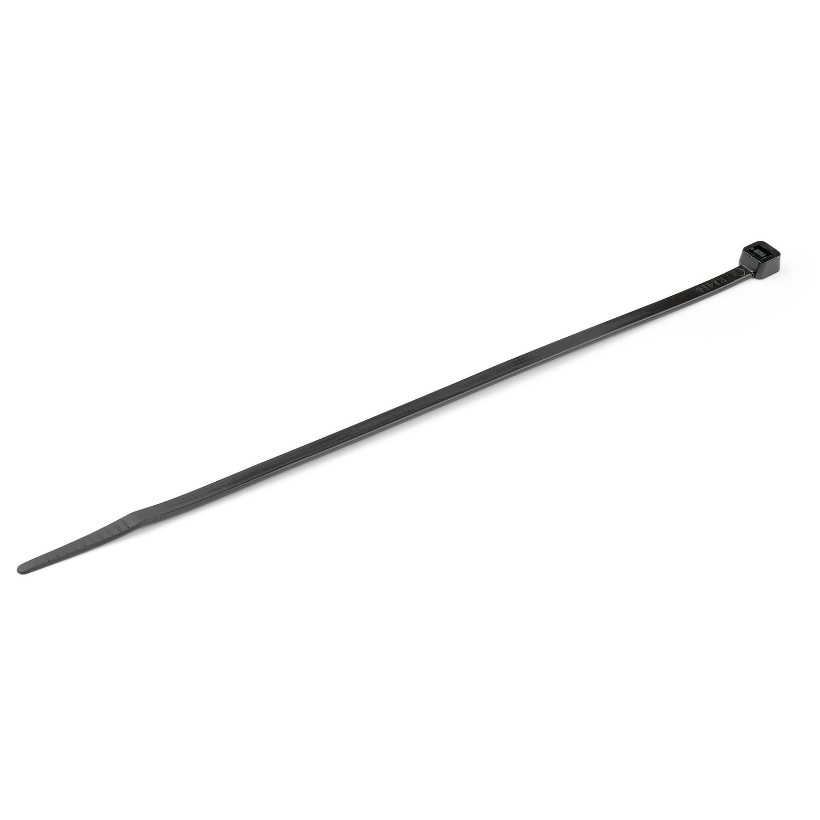 8"(20cm) Cable Ties - 1/8"(4mm) wide, 2-1/8"(55mm) Bundle Diameter, 50lb(22kg) Tensile Strength, Nylon Self Locking Zip Ties w/ Curved Tip