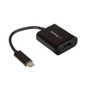 USB C to DisplayPort Adapter - 4K 60Hz/8K 30Hz - USB Type-C to DP 1.4 HBR2 Adapter Dongle - Compact USB-C (DP Alt Mode) Monitor Video