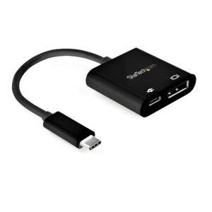 USB C to DisplayPort Adapter with Power Delivery - 8K 60Hz /4K 120Hz USB Type C to DP 1.4 Video Converter w/ 60W PD Pass-Through Charging