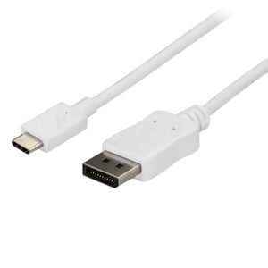 6ft (1.8m) USB C to DisplayPort 1.2 Cable 4K 60Hz - USB-C to DisplayPort Adapter Cable HBR2 - USB Type-C DP Alt Mode to DP Monitor Video