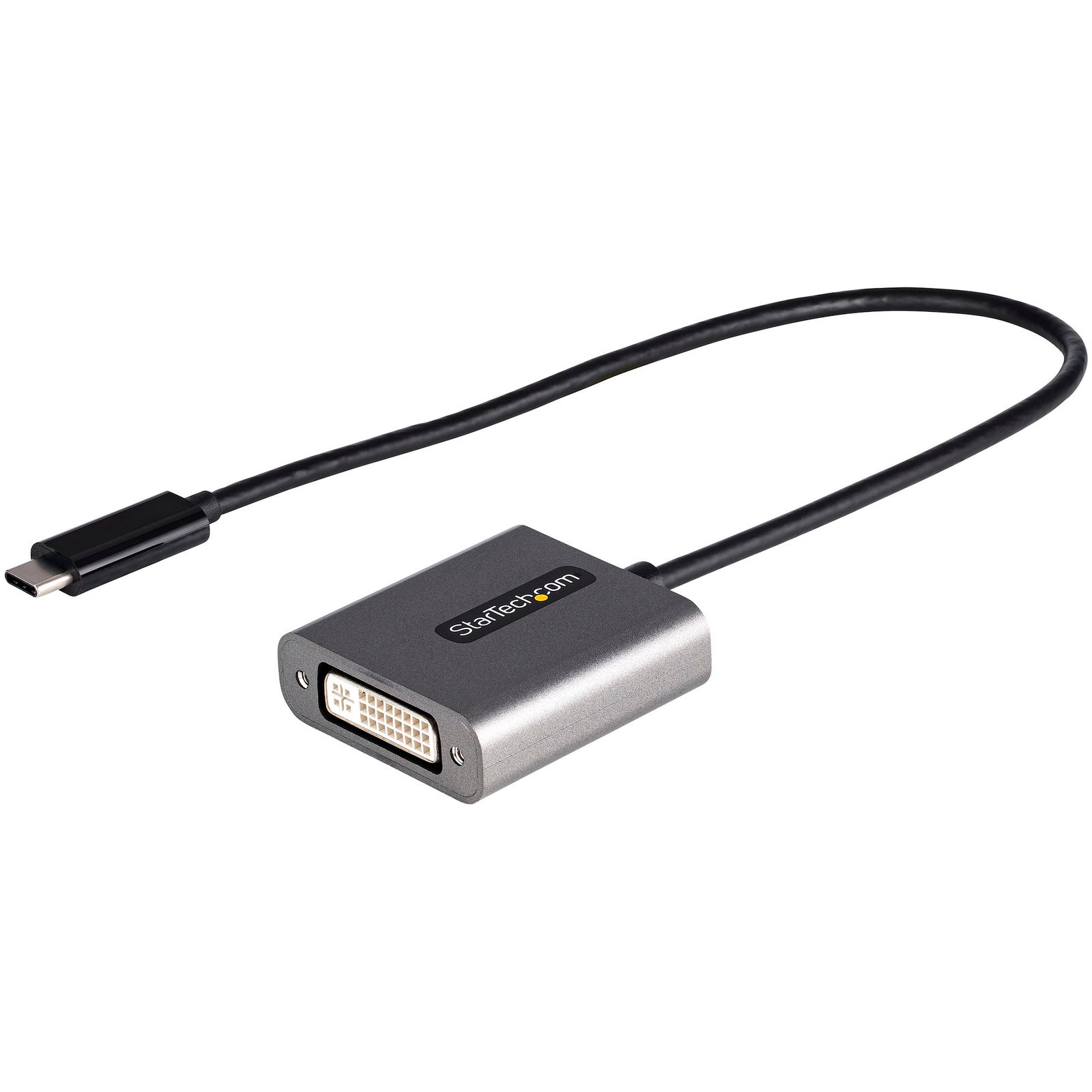 USB C to DVI Adapter - 1920x1200p USB-C to DVI-D Adapter Dongle - USB Type C to DVI Display/Monitor - Video Converter - Thunderbolt 3