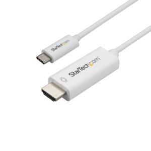 3.3ft (1m) USB C to HDMI Cable - 4K 60Hz USB Type C to HDMI 2.0 Video Adapter Cable - Thunderbolt Compatible - Laptop to HDMI