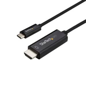 10ft (3m) USB C to HDMI Cable - 4K 60Hz USB Type C to HDMI 2.0 Video Adapter Cable - Thunderbolt Compatible - Laptop to HDMI