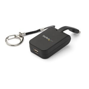 Compact USB C to Mini DisplayPort Adapter - 8K 60Hz/4K USB-C to mDP 1.4 Video Converter w/Keychain Ring - USB Type-C DP Alt Mode (HBR3 HDR