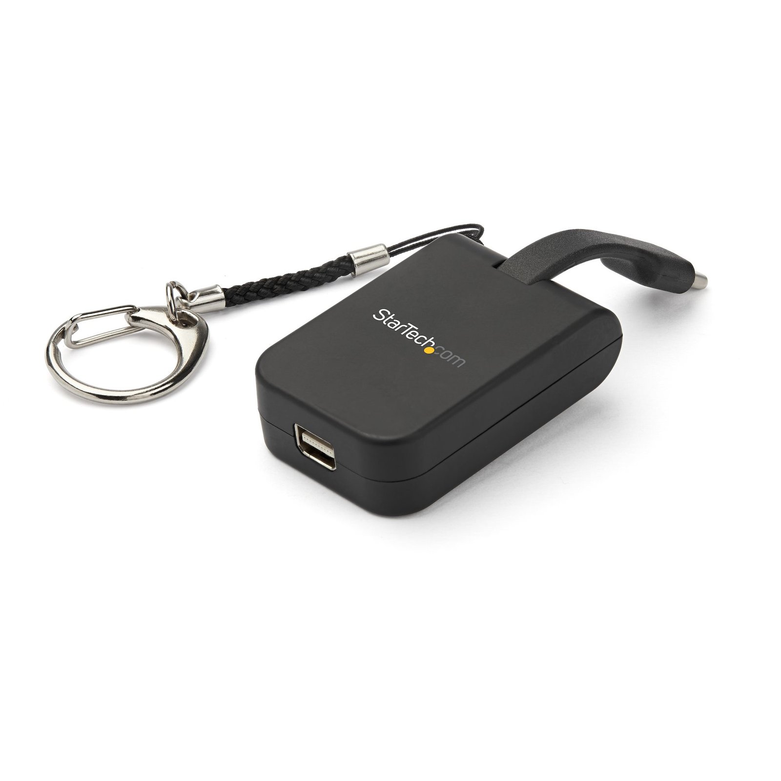 Compact USB C to Mini DisplayPort Adapter - 8K 60Hz/4K USB-C to mDP 1.4 Video Converter w/Keychain Ring - USB Type-C DP Alt Mode (HBR3 HDR