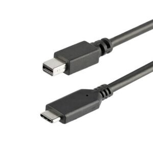 3.3 ft (1m) USB-C to Mini DisplayPort Cable - 4K 60Hz - Black