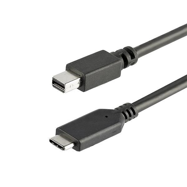 3.3 ft (1m) USB-C to Mini DisplayPort Cable - 4K 60Hz - Black