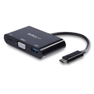 USB-C VGA Multiport Adapter - USB 3.0 Port - 60W PD