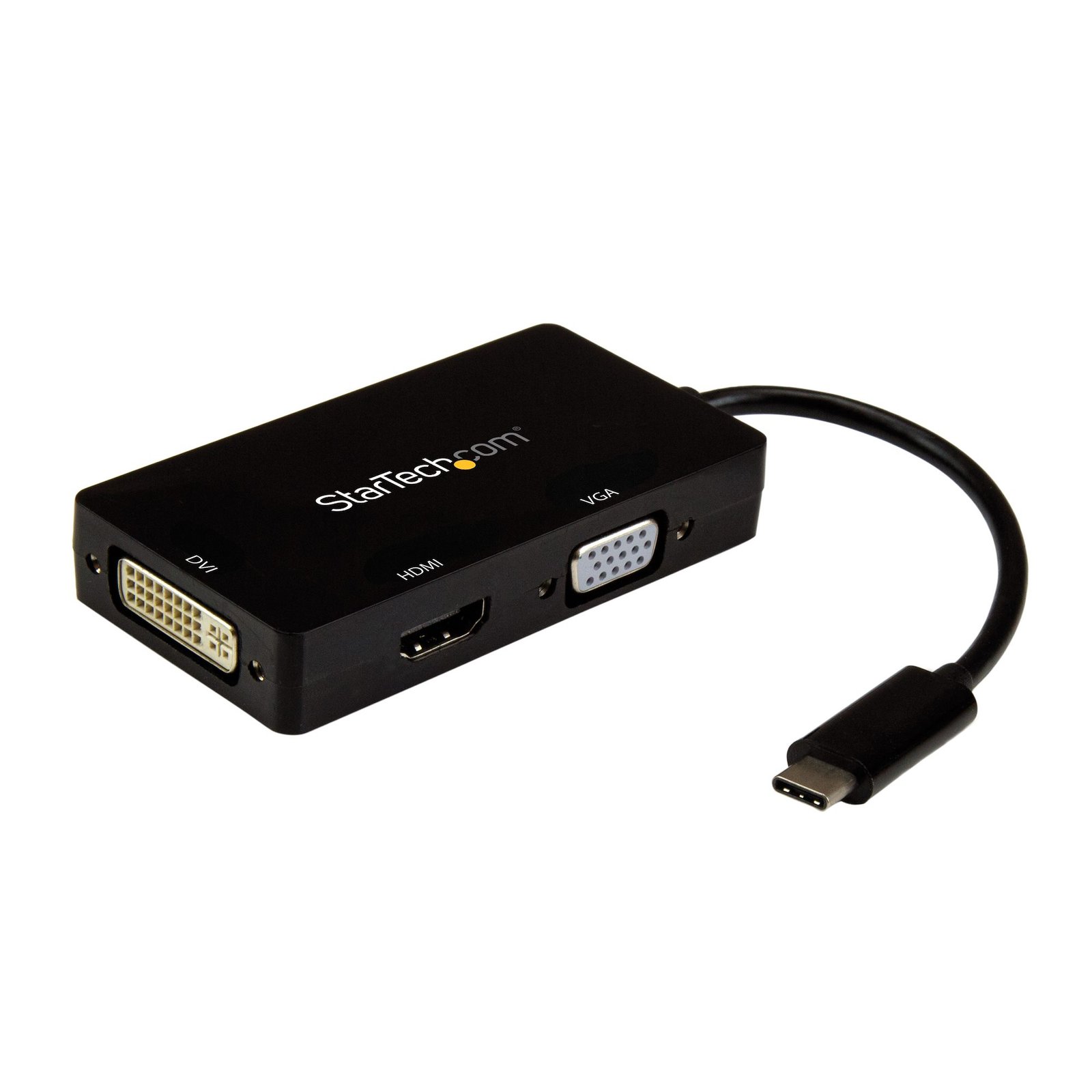 USB-C Multiport Video Adapter - 3-in-1 - 4K 30Hz - Black