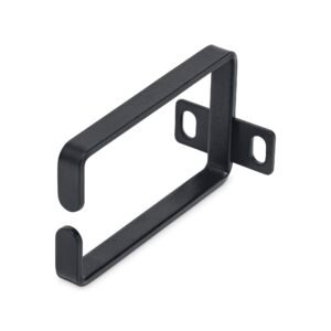 1U Vertical 2.2 x 3.9in (5.7 x 10cm) Server Rack Cable Management D-Ring Hook; Network Rack-Mount Cord Organizer; Cable Manager for 19" and