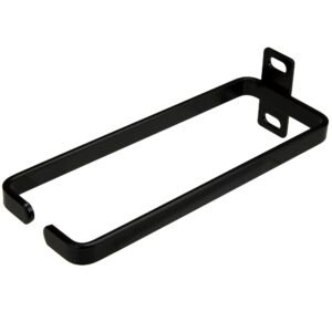 1U Vertical Server Rack Cable Management D-Ring Hook - 2.2x5.9in (5.7x15cm) - TAA
