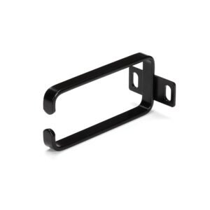 1U Vertical 1.8 x 3.9in (4.5 x 10cm) Server Rack Cable Management D-Ring Hook; Network Rack-Mount Cord Organizer; Cable Manager for 19" and
