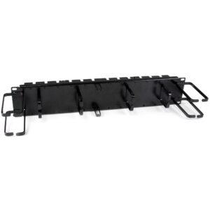 2U 19" Horizontal Cable Management Panel